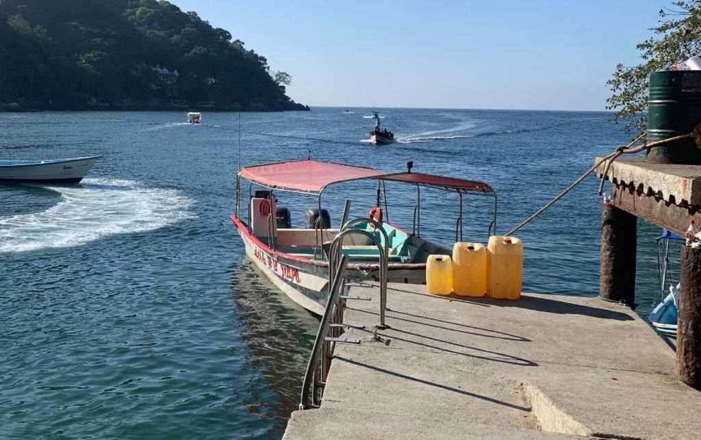 Vila Casa Palmito Cerca De La Playa Yelapa Exteriér fotografie