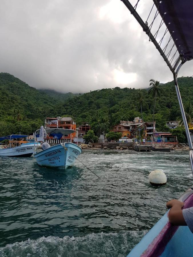 Vila Casa Palmito Cerca De La Playa Yelapa Exteriér fotografie
